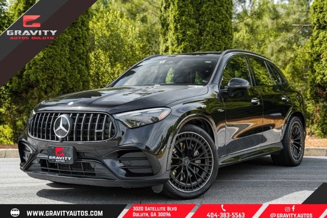 Black 2025 Mercedes-Benz GLC AMG GLC 43 4MATIC SUV / Crossover All-Wheel Drive 9-Speed Automatic