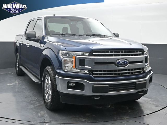 Blue Jeans Metallic 2018 Ford F-150 Pickup Truck Four-Wheel Drive Automatic