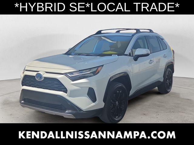 Pearl 2023 Toyota RAV4 Hybrid SUV / Crossover All-Wheel Drive Continuously Variable Transmission