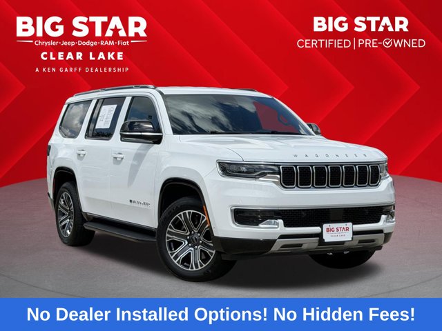 2025 Jeep Wagoneer Series II White at DeMontrond Automotive Group