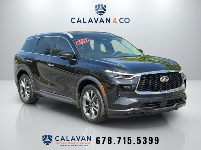 Mineral Black 2023 INFINITI QX60 SUV / Crossover All-Wheel Drive 9-Speed Automatic