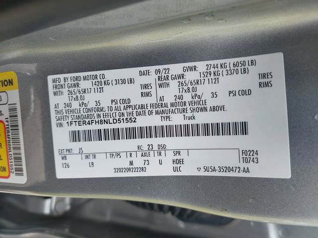 Used 2022 Silver Ford XLT image 32