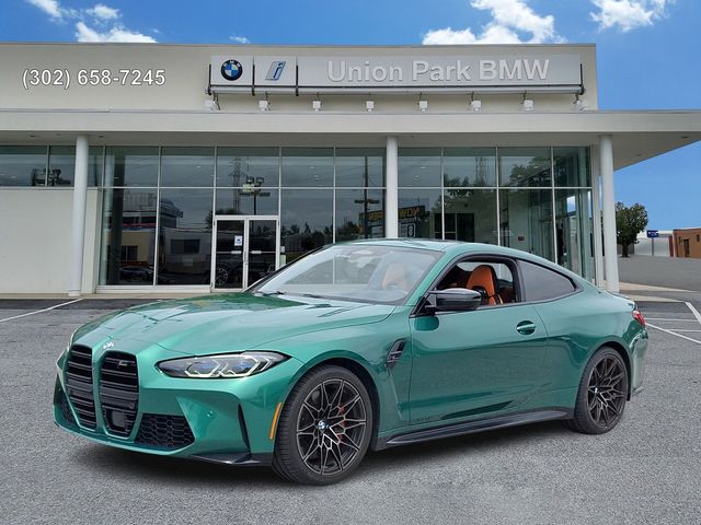 Green Metallic 2021 BMW M4 Coupe Rear-Wheel Drive 8-Speed Automatic