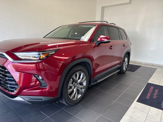 2025 Toyota Grand Highlander Limited Red at Don McGill Toyota