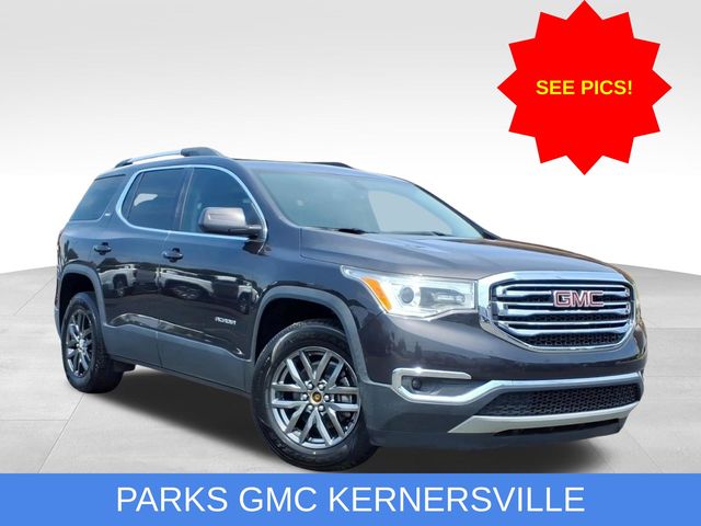 Gray (Iridium Metallic) 2017 GMC Acadia SLT-1 FWD SUV / Crossover Front-Wheel Drive 6-Speed Automatic
