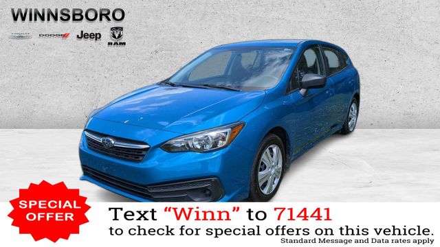 Ocean Blue Pearl 2022 Subaru Impreza Wagon AWD Wagon All-Wheel Drive Continuously Variable Transmission