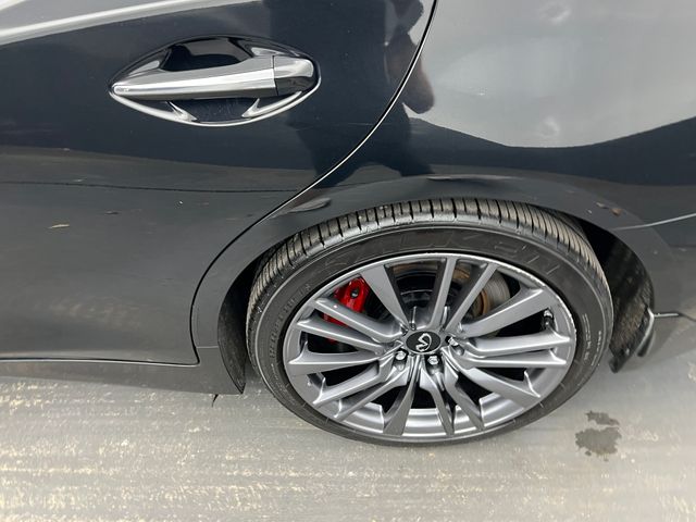 2022 Midnight Black Infiniti Q50 Red Sport 400 RWD Sedan