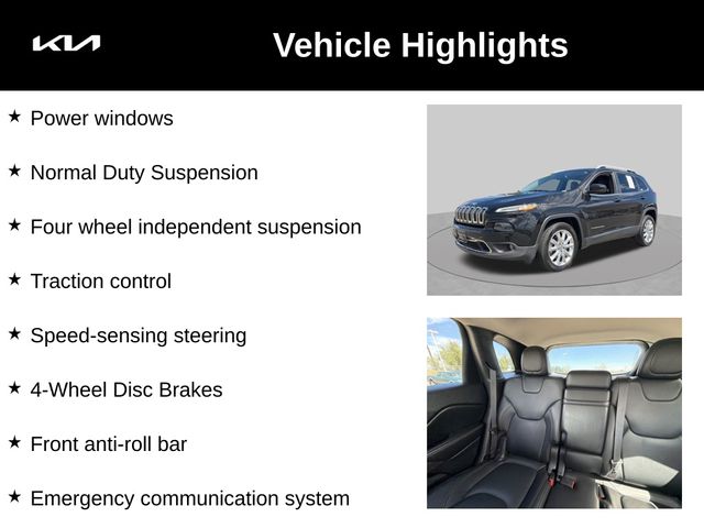 Used 2016 Jeep Cherokee SUV