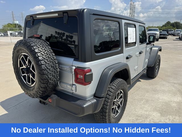 2024 Jeep Wrangler Rubicon Silver at Bayway Cadillac of The Woodlands