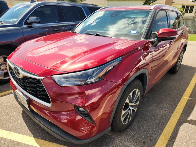 2022 Toyota Highlander XLE Red at Bayway Chrysler Dodge Jeep Ram