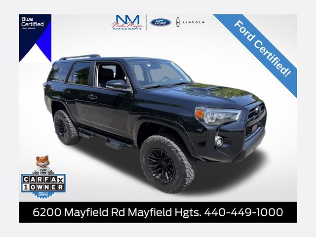 Midnight Black Metallic 2023 Toyota 4Runner SUV / Crossover Four-Wheel Drive 5-Speed Automatic