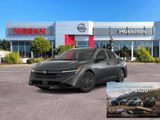 Gray (Gun Metallic) 2026 Nissan Sentra Sedan Front-Wheel Drive Continuously Variable Transmission
