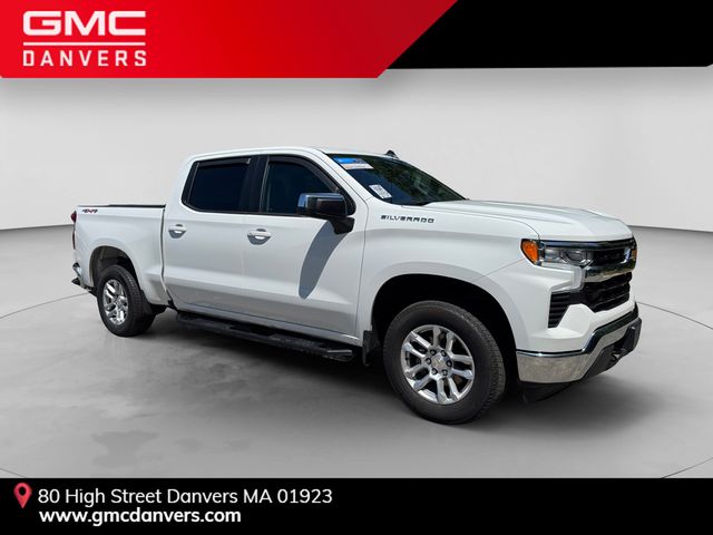 Summit White 2024 Chevrolet Silverado 1500 Pickup Truck Four-Wheel Drive 8-Speed Automatic