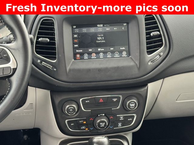 2020 Jeep Compass Latitude Silver at Texan Dodge Chrysler Jeep Ram
