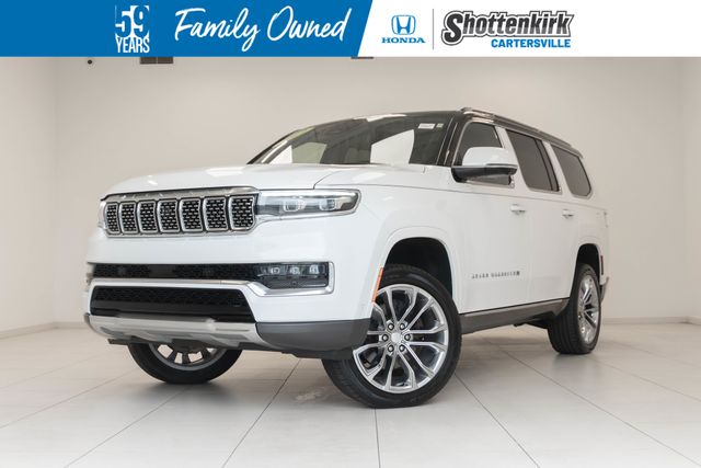 Bright White Clearcoat 2022 Jeep Grand Wagoneer SUV / Crossover Four-Wheel Drive 8-Speed Automatic