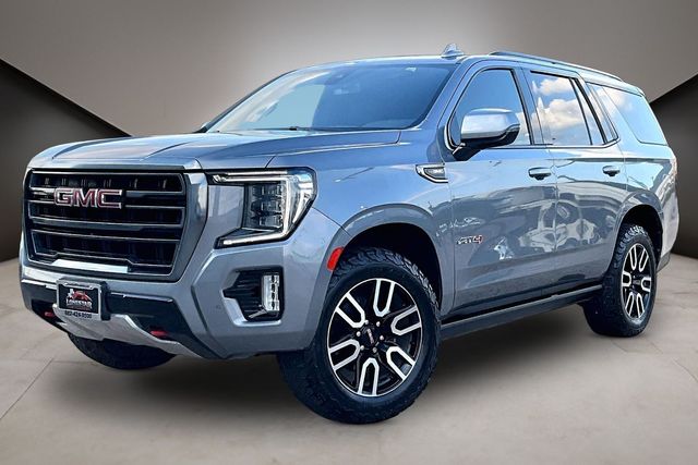 Gray (Satin Steel Metallic) 2022 GMC Yukon SUV / Crossover Four-Wheel Drive Automatic