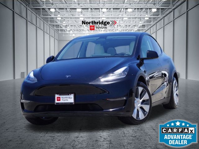 Solid Black 2023 Tesla Model Y SUV / Crossover All-Wheel Drive 1-Speed Automatic
