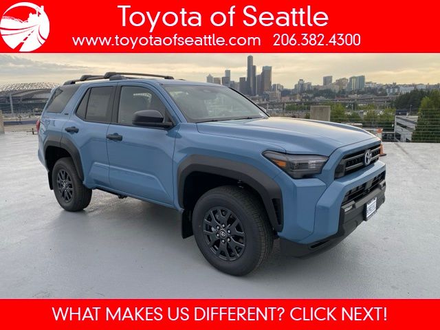 Heritage Blue 2026 Toyota 4Runner SUV / Crossover Four-Wheel Drive 8-Speed Automatic