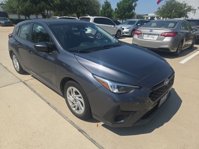 Gray 2024 Subaru Impreza Wagon All-Wheel Drive Continuously Variable Transmission