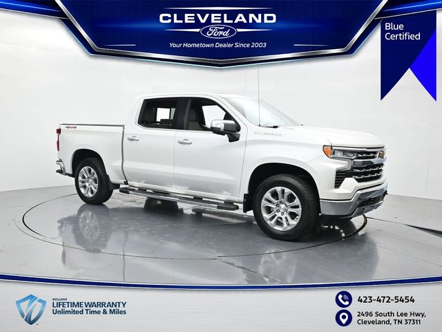 White (Iridescent Pearl Tricoat) 2025 Chevrolet Silverado 1500 Pickup Truck Four-Wheel Drive Automatic