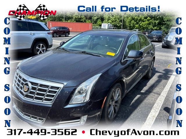 Sapphire Blue Metallic 2013 Cadillac XTS Sedan All-Wheel Drive 6-Speed Automatic