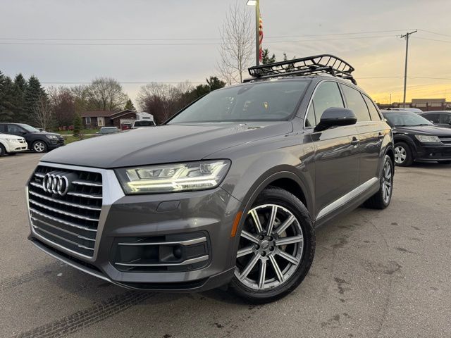 Gray 2018 Audi Q7 3.0 TFSI quattro Prestige SUV / Crossover All-Wheel Drive 8-Speed Automatic