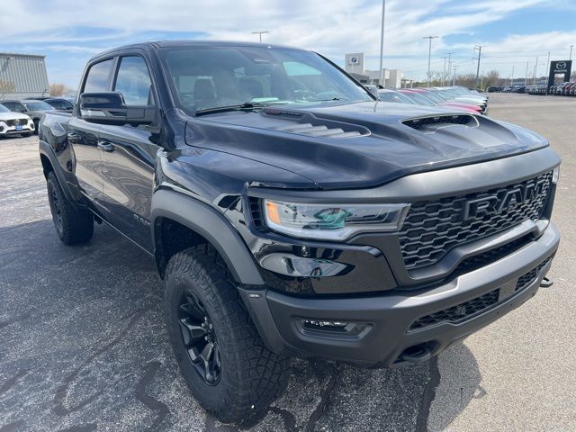 Diamond Black Crystal Pearlcoat 2026 RAM 1500 RHO Crew Cab AWD Pickup Truck All-Wheel Drive 8-Speed Automatic