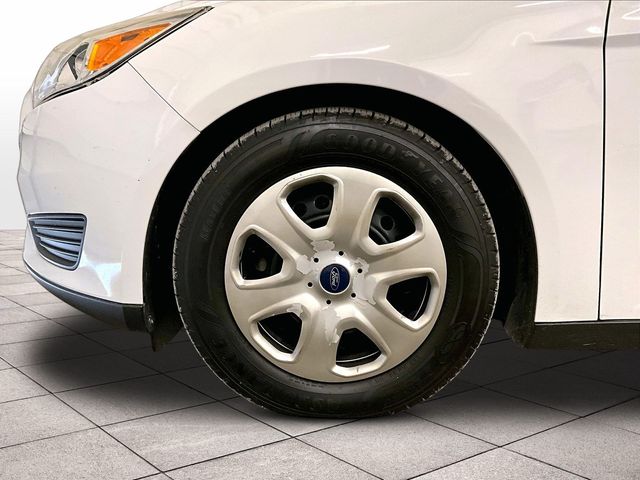 2018 Ford Focus S White at Phil Fitts Ford