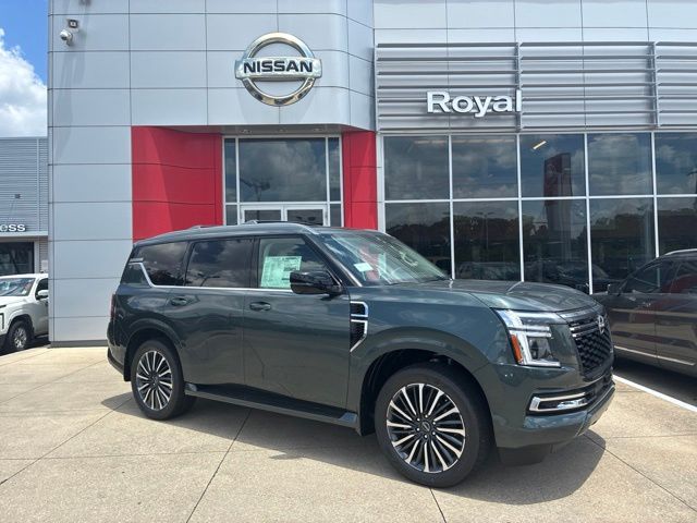 2026 Nissan Armada Platinum Reserve White at Royal Nissan