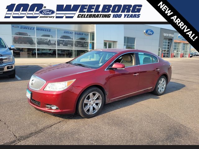 Red Jewel Tintcoat 2010 Buick LaCrosse Sedan Front-Wheel Drive 6-Speed Automatic Overdrive