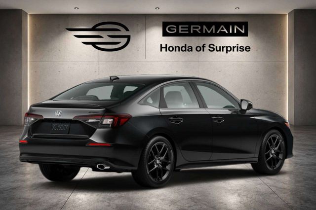 New 2026 Crystal Black Pearl Honda Sport Sedan image 3