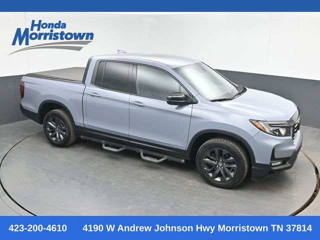 Gray Pearl 2023 Honda Ridgeline Pickup Truck All-Wheel Drive 9-Speed Automatic