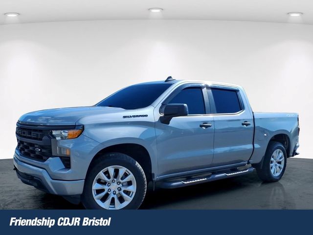 Sterling Gray Metallic 2023 Chevrolet Silverado 1500 Pickup Truck Four-Wheel Drive 8-Speed Automatic