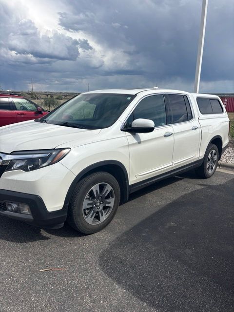 White Diamond Pearl 2019 Honda Ridgeline Pickup Truck All-Wheel Drive 6-Speed Automatic
