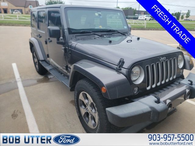 Gray (Granite Crystal Metallic Clearcoat) 2016 Jeep Wrangler SUV / Crossover Four-Wheel Drive 5-Speed Automatic