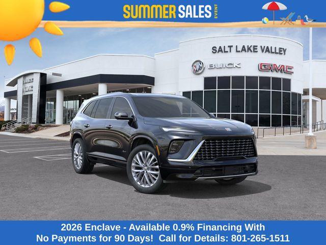 Black 2026 Buick Enclave SUV / Crossover Four-Wheel Drive 8-Speed Automatic