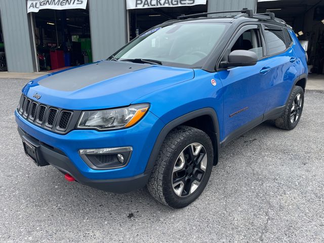 2018 Jeep Compass Trailhawk - Laser Blue exterior view 3