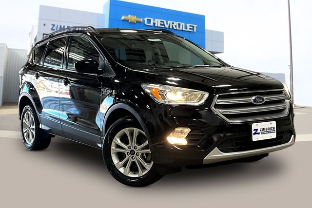Shadow Black 2017 Ford Escape SE AWD SUV / Crossover All-Wheel Drive 6-Speed Automatic