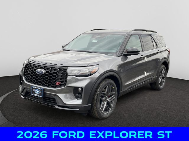Gray Metallic 2026 Ford Explorer SUV / Crossover All-Wheel Drive Automatic