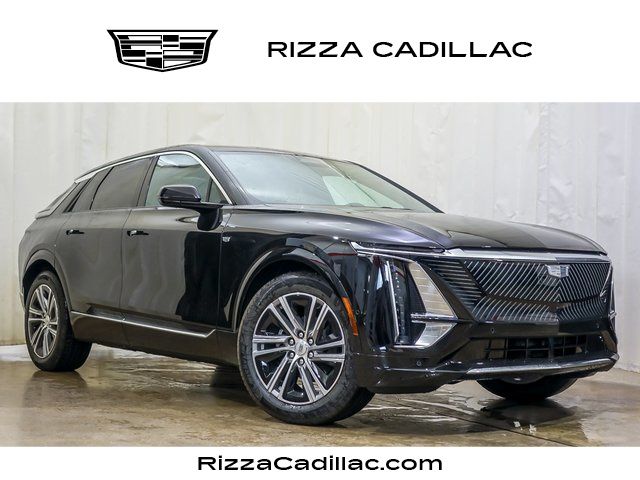 Black Metallic 2025 Cadillac LYRIQ SUV / Crossover All-Wheel Drive 1-Speed Automatic