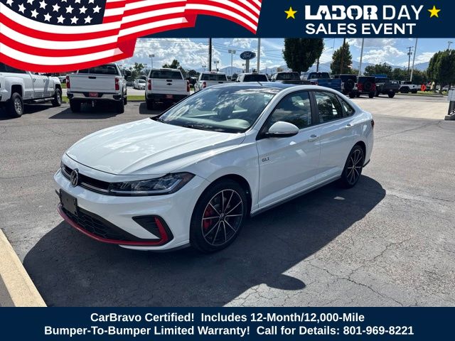 White 2025 Volkswagen Jetta GLI Sedan Front-Wheel Drive Automatic