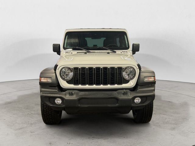 Bright White Clearcoat 2024 Jeep Wrangler SUV / Crossover Four-Wheel Drive 8-Speed Automatic