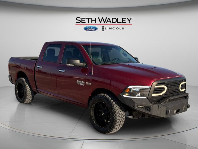 Deep Cherry Red Crystal Pearlcoat 2014 RAM 1500 Big Horn Crew Cab 4WD Pickup Truck Four-Wheel Drive 8-Speed Automatic