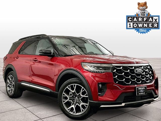2025 Ford Explorer Platinum Red at Spitzer Acura