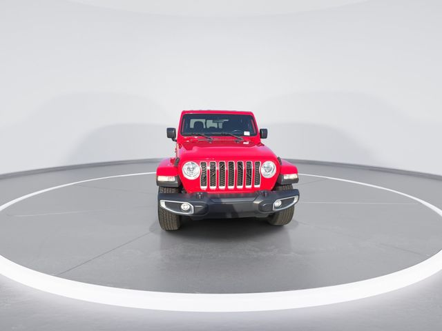 Used 2021 Firecracker Red Clearcoat Jeep Overland image 3