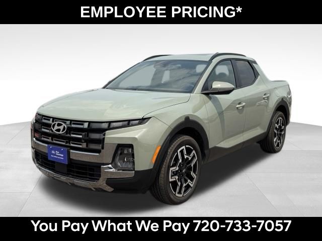 Sage Gray 2025 Hyundai Santa Cruz Pickup Truck All-Wheel Drive Automatic