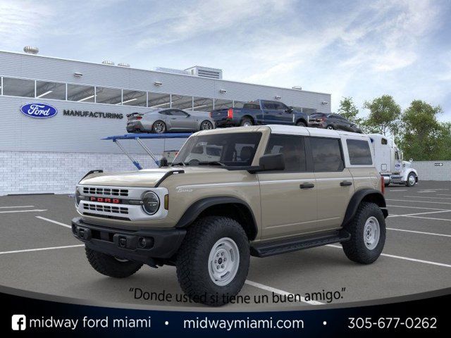 Brown (Beige) 2026 Ford Bronco Heritage Edition 4-Door 4WD SUV / Crossover Four-Wheel Drive Automatic