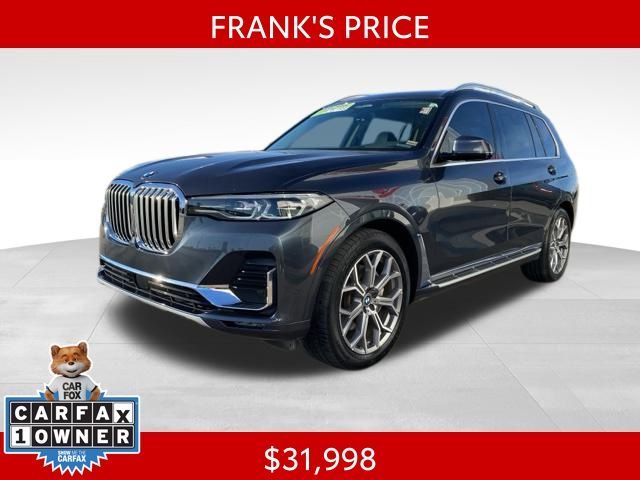Arctic Gray Metallic 2020 BMW X7 xDrive40i AWD SUV / Crossover All-Wheel Drive 8-Speed Automatic
