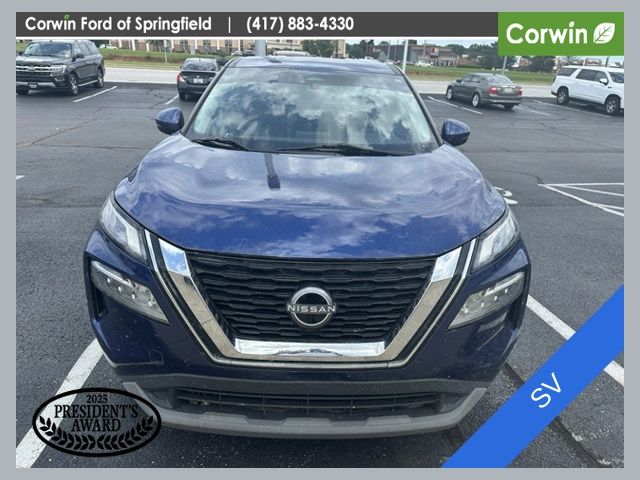 Caspian Blue Metallic 2022 Nissan Rogue SUV / Crossover All-Wheel Drive Continuously Variable Transmission