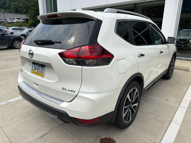 2018 Nissan Rogue SL White at Luther Ford
